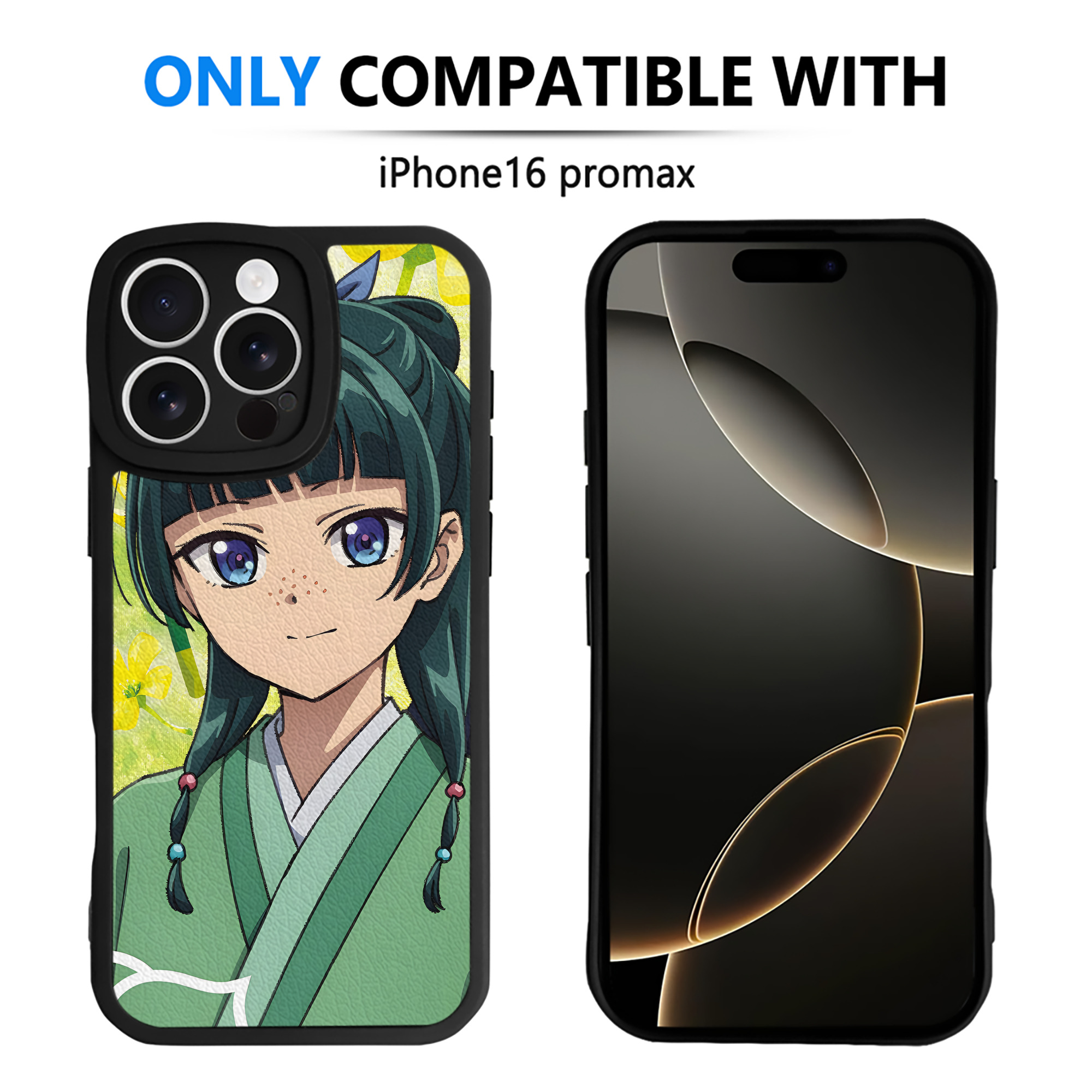 薬屋のひとりごと The Apothecary Diaries 【iPhone 16シリーズ対応】シリコンスマホケース（レザー調） 材質：シリコン